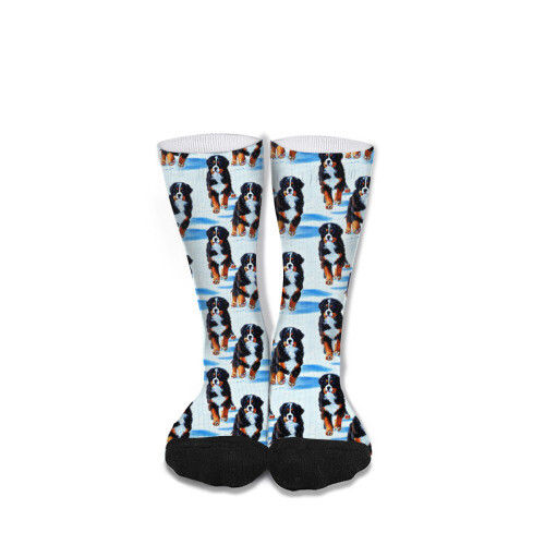 ​D´Bern Designe Bernese holidays socks unisex 40cm /I