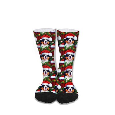 ​D´Bern Designe Bernese holidays socks unisex 40cm /O