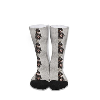 ​D´Bern Designe Bernese holidays socks unisex 40cm /N
