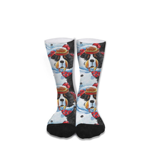 ​D´Bern Designe Bernese holidays socks unisex 40cm /T