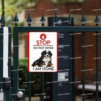 D´Bern Designe Metal Bernese STOP sign/ high quality aluminium
