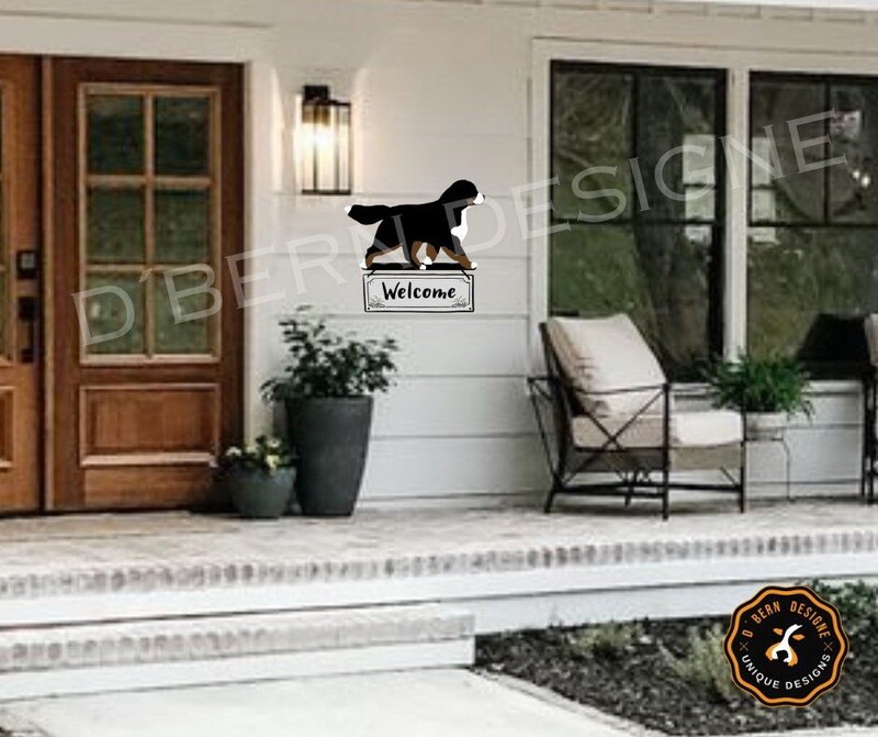 D˙Bern Designe IN and OUTside  Berner B6 metal sign in COLORS
