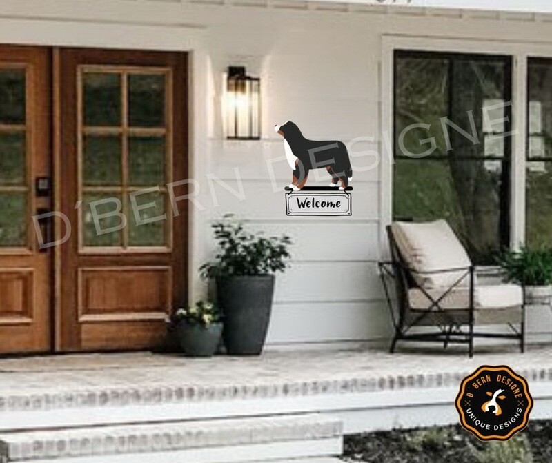 D˙Bern Designe IN and OUTside  Berner B7 metal sign in COLORS