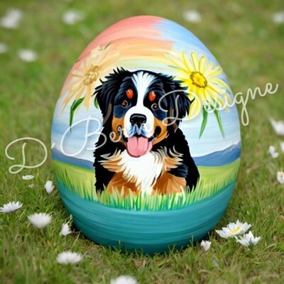 D˙Bern Designe Berner Easter egg wooden C2