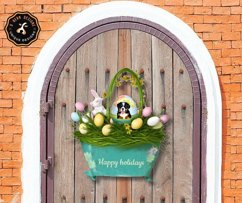 D˙Bern Designe Berner Easter holidays wooden sign