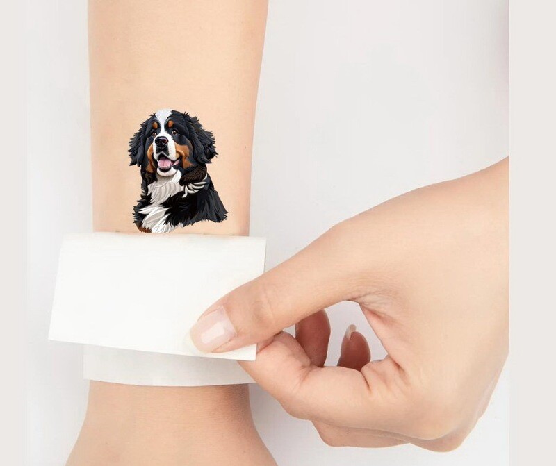D´Bern Designe Berner temporary Tattoo sticker G / 6 stickers included