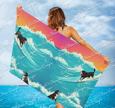 D´Bern Designe Feelin´Berner summer premium microfiber beach towel / 2 sizes