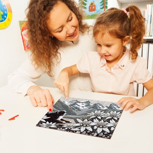 ​D´Bern Designe wooden puzzle 60pcs