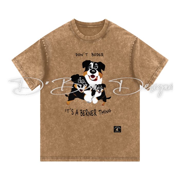 D´Bern Designe vintage washed higweighted Berner thing /3 colors