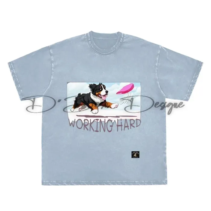 D´Bern Designe vintage washed higweighted Berner work /3 colors