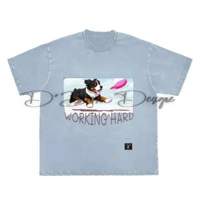 D´Bern Designe vintage washed higweighted Berner work /3 colors