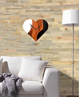 D˝Bern Designe wall or stand clock heart