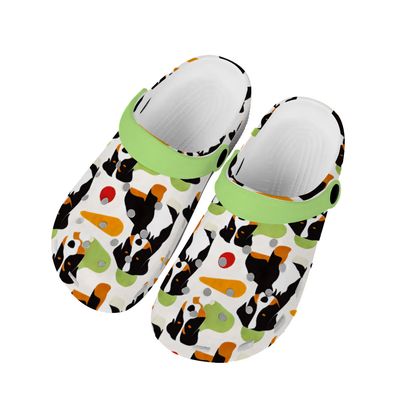 D´Bern Designe Clogs with Bern design /strap in 3 colors