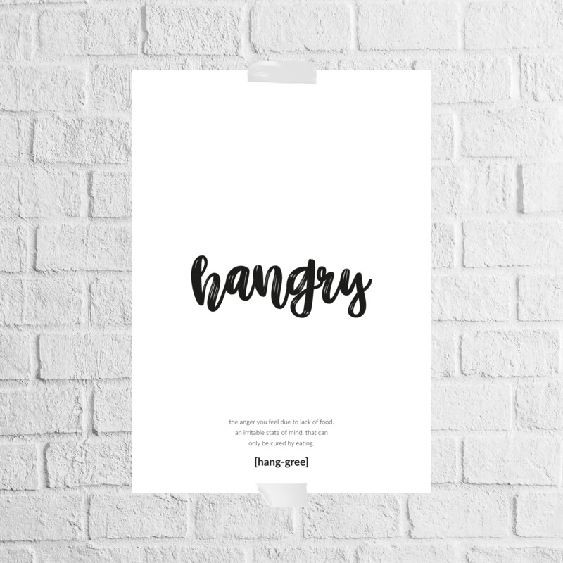 Hangry | Poster (A3)