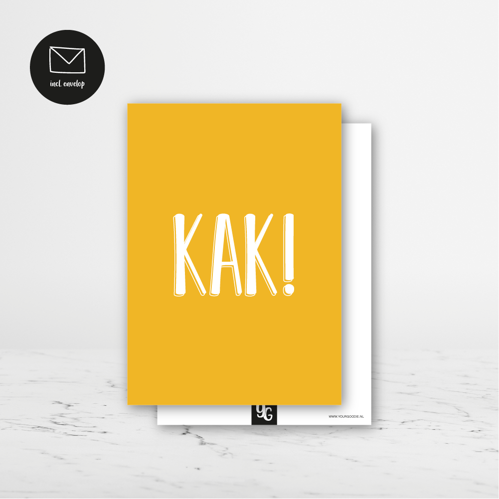 KAK! | Kaart (A6)