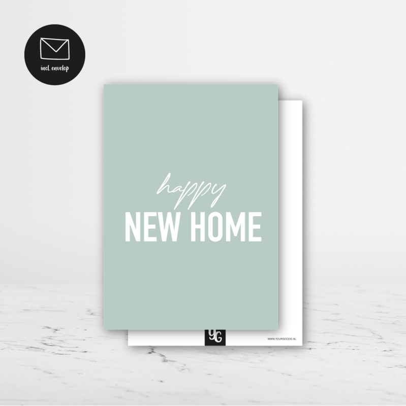 Happy new home | Kaart (A6)
