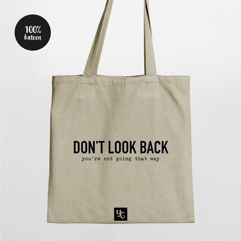 Don't look back | Tas Ecru
