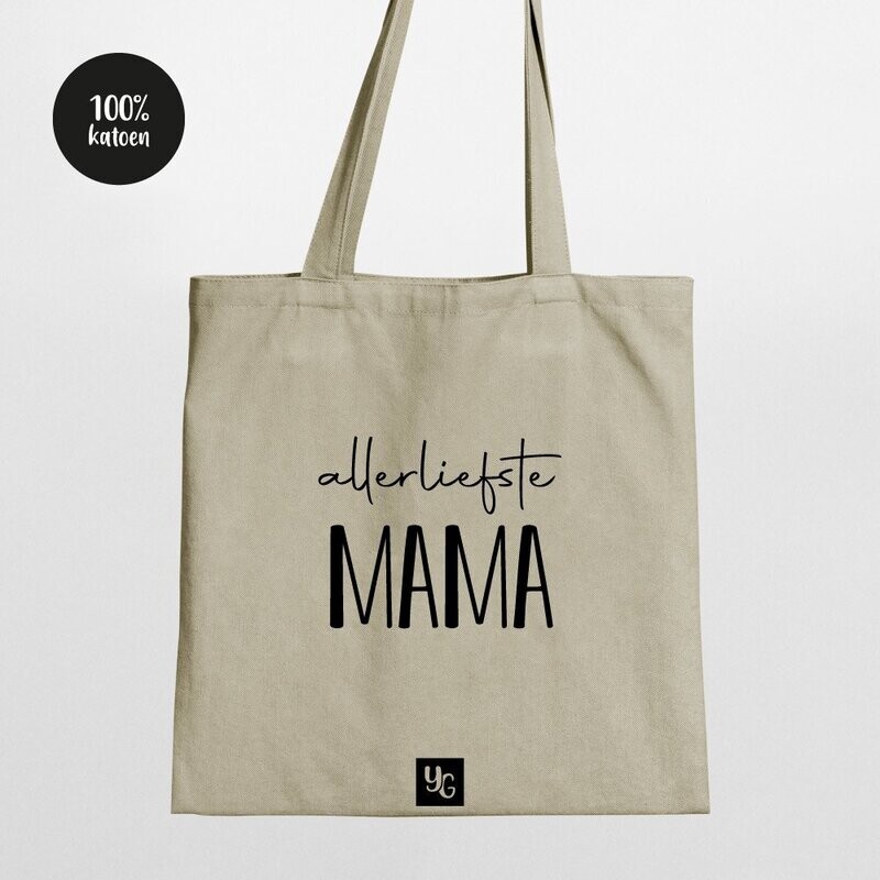 Allerliefste mama | Tas Ecru
