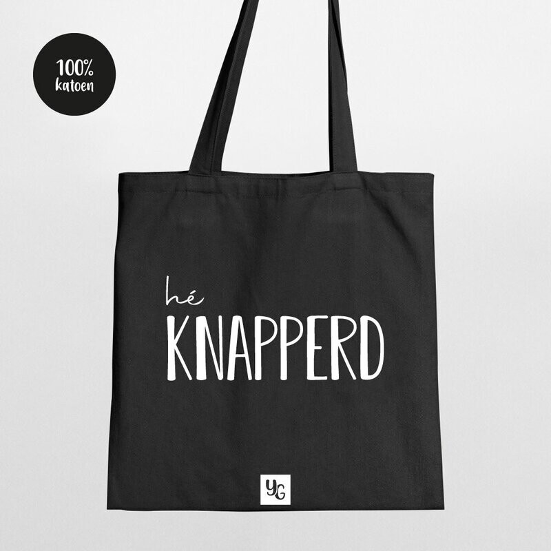 Hé knapperd | Tas Zwart