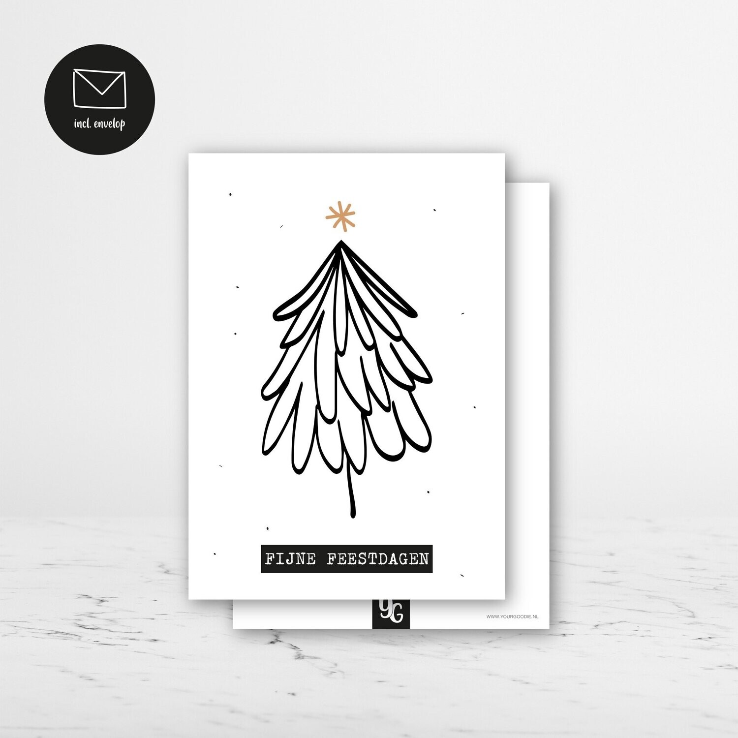 Fijne Feestdagen | Kaart (A6)