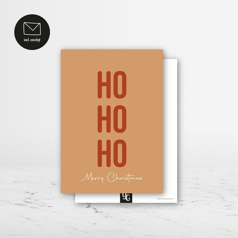 HO HO HO | Kaart (A6)