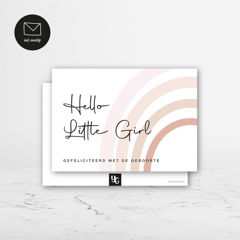 Hello Little Girl | Kaart (A6)