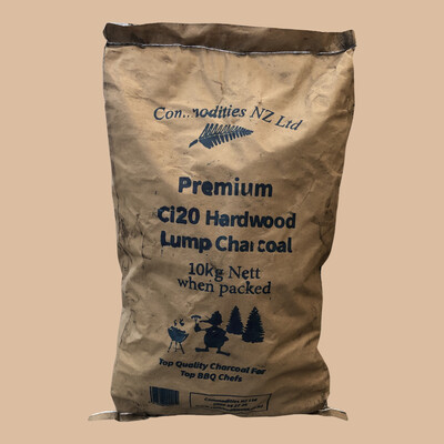 Commodities NZ Premium Hardwood Lump XL (Ci-20) Charcoal 10kg