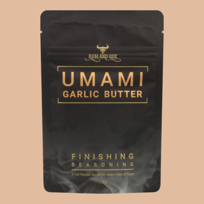 Rum and Que Umami Garlic Butter 100g Pouch