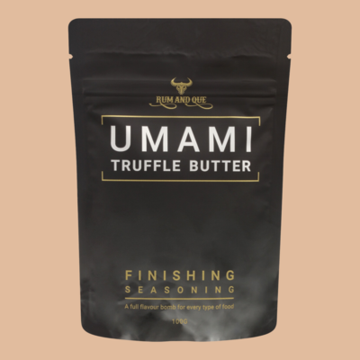Rum and Que Umami Truffle Butter 100g Pouch
