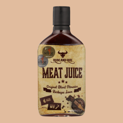 Rum and Que Meat Juice 500g Bottle