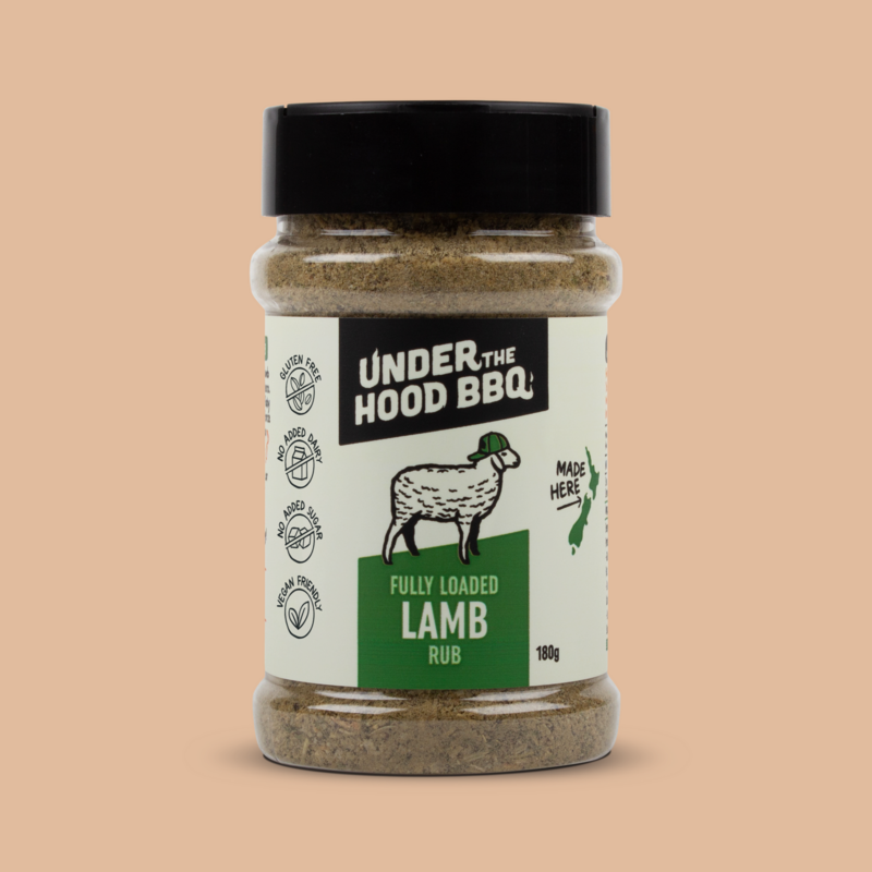 Under The Hood BBQ Fully Loaded Lamb Rub 180g