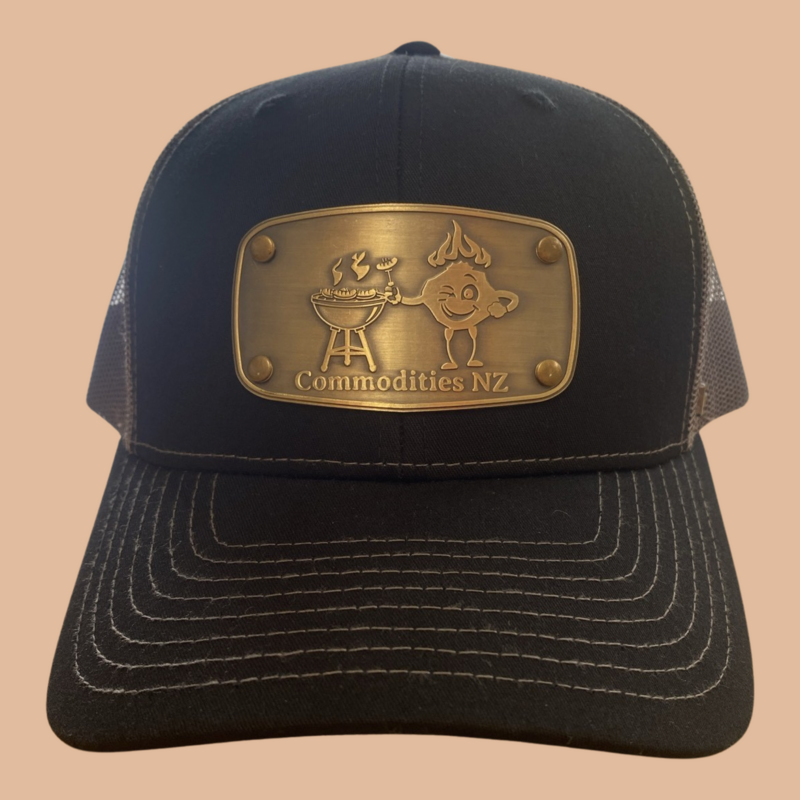 Commodities NZ Cap - MidPro Trucker (Black / Charcoal)