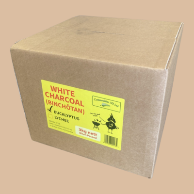 Commodities NZ White Charcoal (Binchō-tan) Eucalyptus 3kg