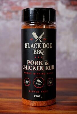 Black Dog BBQ Pork & Chicken 200g Shaker