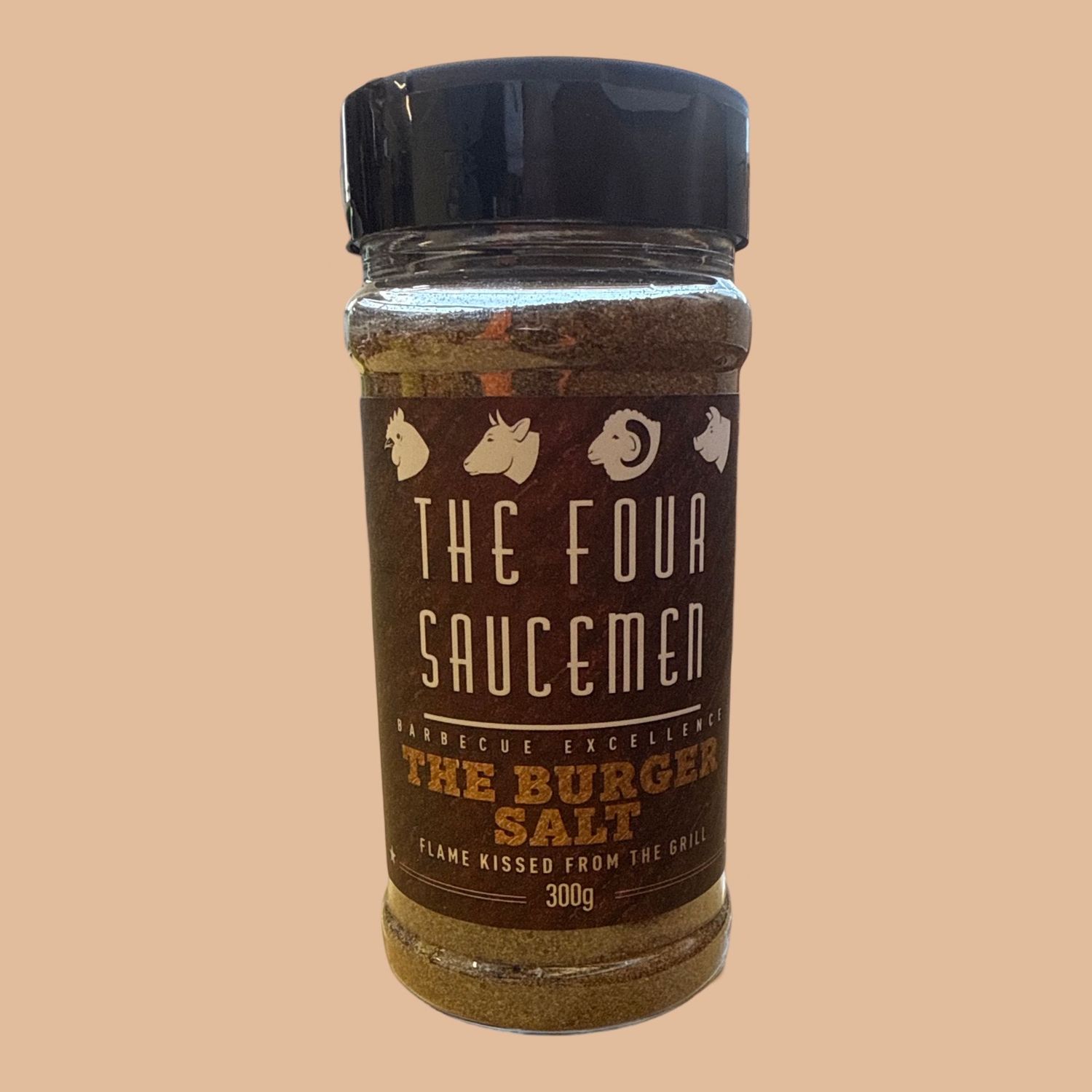 The Four Saucemen Burger Salt 300g