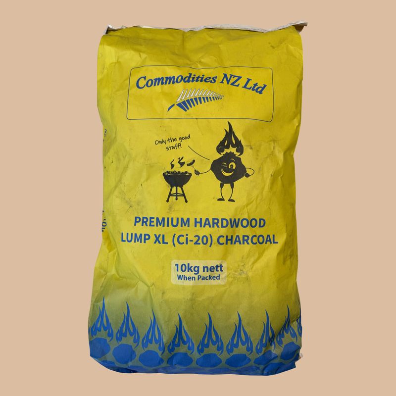 Commodities NZ Premium Hardwood Lump XL (Ci-20) Charcoal 10kg