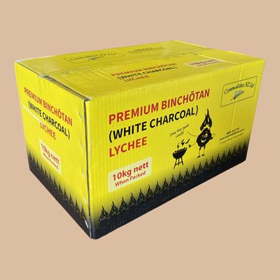Commodities NZ Binchōtan (White Charcoal) Lychee 10kg Commodities NZ Binchōtan (White Charcoal) Lychee 10kg