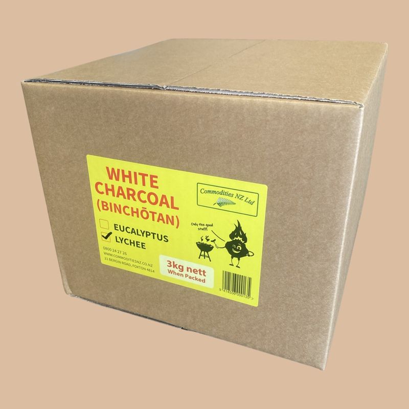 Commodities NZ Binchōtan (White Charcoal) Lychee 3kg