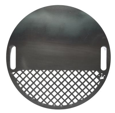 Que-Tensils Kettle Half Steak and Half Hot Plate Que-Tensils Kettle Half Steak and Half Hot Plate