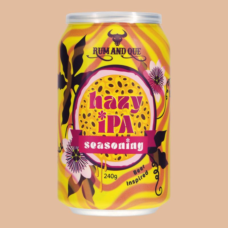 Rum and Que Hazy IPA 200g Can