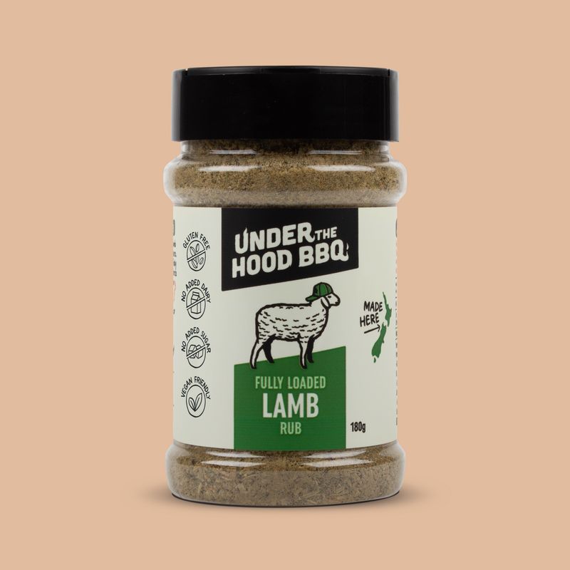 Under The Hood BBQ Fully Loaded Lamb Rub 180g
