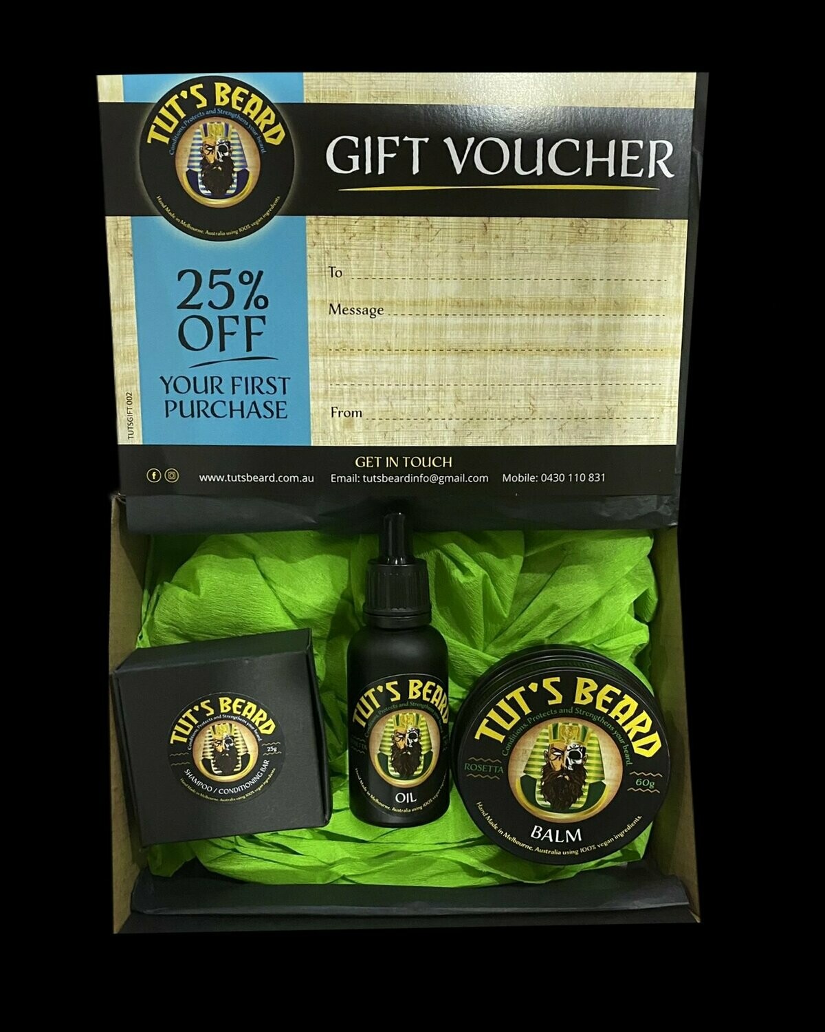 Tuts Trio Gift Box - Rosetta