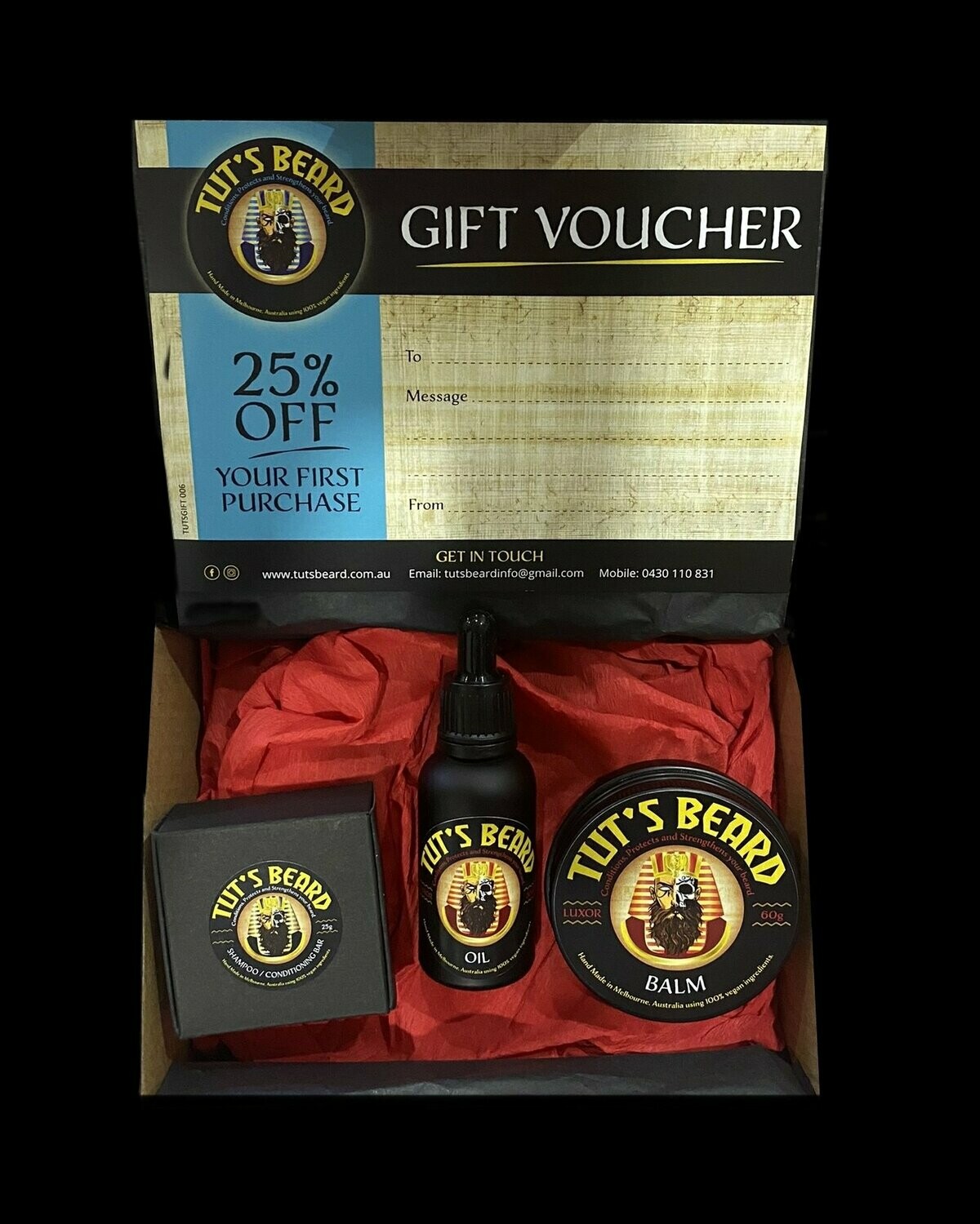 Tuts Trio Gift Box - Luxor