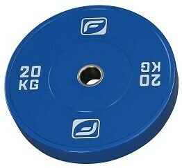 Bumper Plates farbig, 50er Aufnahme - blau 20 kg -