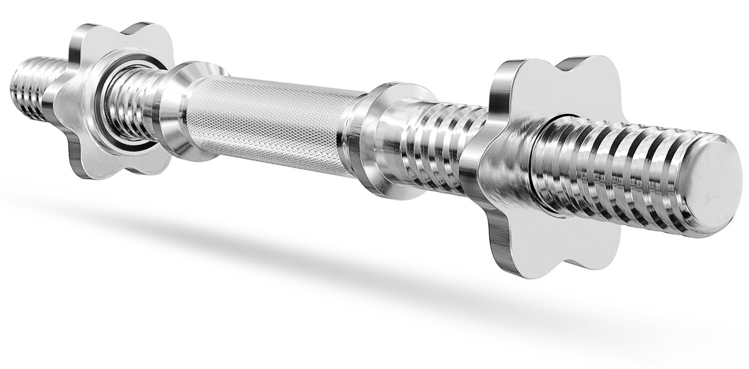 Kurzhantelstange 38 cm, inkl. Verschluss