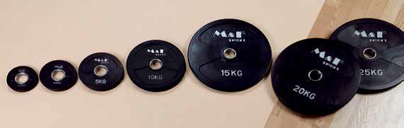 Gummischeibe,  10,00kg (rubber disc)