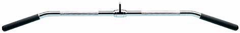 Latzugstange, 120cm, voll, Gummigriff (lat bar, rubber covers, solid)
