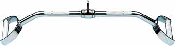 Latzugstange, abgewinkelt, Hufgriff, 100cm (lat bar)