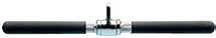 Trizepsstange, 45cm, hohl, Gummigriff (triceps bar, rub. covers, tub.)