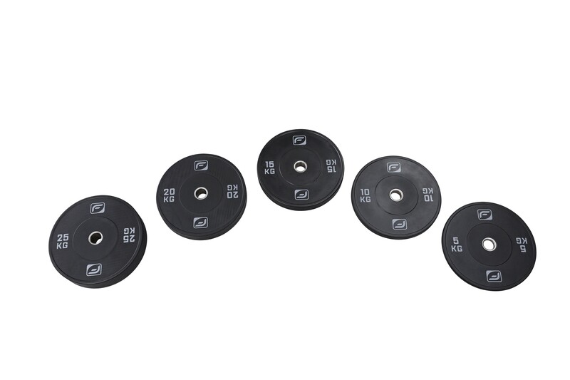 Olympic Bumper Plates für 50mm Hantelstangen schwarz ø 45cm